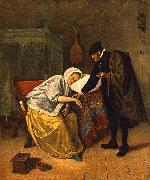 Jan Steen The Doctor and His Patient oil on canvas